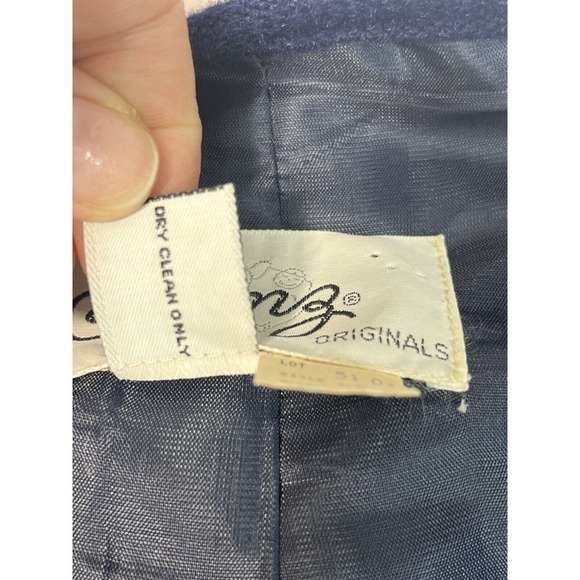 Vintage Lanz Originals Women’s Vest Size 13 Red Wool Blend - Picture 7 of 16